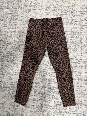 Athleta Ultra High Rise Elation 7/8 Tight Leopard Print Leggings Size XS/P